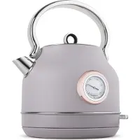 Berlinger Haus Electric Kettle With Thermometer, Matt Taupe - Brown - 1.7 L