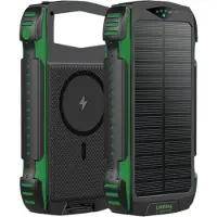 4smarts – Solar Power Bank Rugged TitanPack UltiMag 20000mAh green (540244)