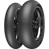 Metzeler RACETEC RR SLICK COMPETITION K2 K401 200/60R17 TL, Maantiekrengas takana