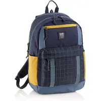 Miquelrius Rucksack Triple Amsterdam Recy 28l 3 Faechern blac (A195190)