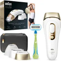 Braun Silk-expert Pro 5 PL5243, IPL-valoimpulssi, Kulta, Valkoinen, AC, 100 - 240 V, Laatikko (413011)
