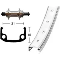 Winora Aluminium Wheel 6-7s 26´´ Hinterrad