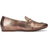 Wonders for woman. A-4111_5642_6509 Leather Moccasins Grace 11 bronze (37), Flat, None, Casual, Classic