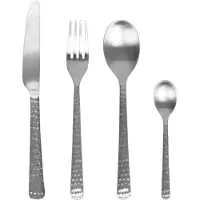 Broste Copenhagen Bestik 'Hune' - Silver - ONE SIZE
