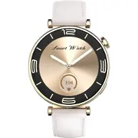 Riversong Älykello GLOW Smartwatch, SW906, valkoinen/vaaleanpunainen