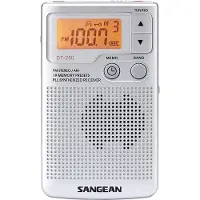 Sangean DT-250 Harmaa kannettava radio - AM/FM digitaalinen radioviritin