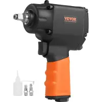 Vevor paineilmakäyttöinen iskuporakone, 3/8" neliövääntiö, 690 ft-lbs mutterinirrotusmomentti, 90-120 PSI