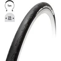 Tufo Comtura Duo 700x25 Black Road Tire