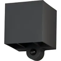 Osram Ulkoseinävalaisin liiketunnistimella ENDURA STYLE Sensor, Alumiini/harmaa/sinkki, Synteettinen materiaali, Moderni
