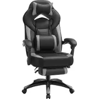 Songmics Grey armchair