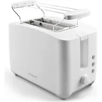 Bomann Toaster TA 6065 CB white 2 Slice Toaster