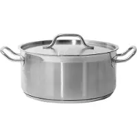 TRIZERATOP kattila kannella, 28 cm, 8 l, ruostumaton teräs