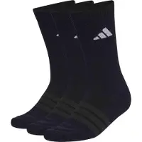 Adidas Sukat Cushioned Sportswear Crew 3-pack - Musta, koko 34-36