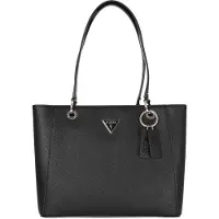 GUESS for woman. HWZG9672250 Noelle Saffiano tote bag black (OSFA), Casual, Polyurethane