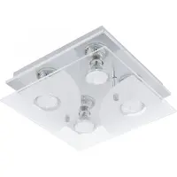 Eglo 75216 - LED-kattovalaisin CABI 4xGU10-LED/3W/230V