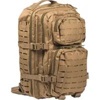 Mil-Tec US Assault Pack Laser Cut 36L (Color: Coyote)