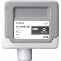 Canon PFI-302 MBK Mustepatruuna mattamusta