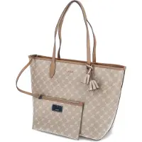 JOOP! Ostoskassi beige / kameli / offwhite