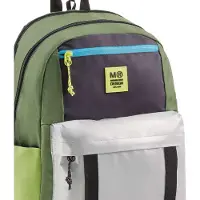 Miquelrius Rucksack Triple Amsterdam Recy 28l 3 Faechern gruen (A193355)