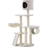 Nobby Scratching post Classic DILAN, Cream, 50 x 40 x 137 cm