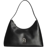 Furla Diamante Olkalaukku S Nahka 34 cm Harmaa