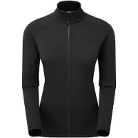 Montane F Protium Jacket, fleece, naiset, musta