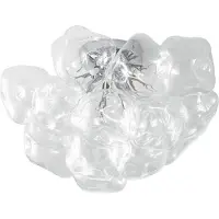 LUCANDE Kattovalaisin , Diborah, himmennettävä, Läpinäkyvä, Eteinen / käytävä, Lasi, Design
