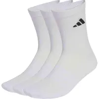 Adidas Sukat Cushioned Sportswear Crew 3-pack - Valkoinen/musta, koko 34-36