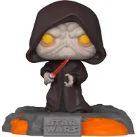 Funko POP! Deluxe Disney: Sith - Red Saber Series Volume 1: Darth Sidious (Glows in the Dark) (Special Edition) #519 Bobble-Head Vinyl Figure