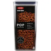 Oxo - POP säilytyspurkki kulmikas 5,7L