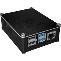 Icy Box suojakotelo suojakotelo Raspberry Pi 4 ulkoinen vähittäismyyntipakkaus
