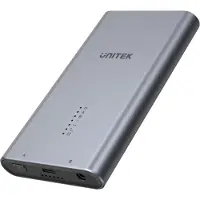 UNITEK S1206A SolidForce USB-C - PCIe/NVMe M.2 SSD 10 Gbps kaksipaikkainen kotelo offline-kloonilla