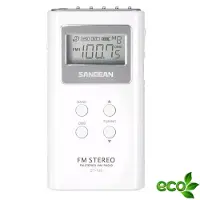 Sangean taskuradio DT-120 valkoinen
