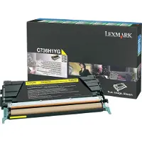Lexmark Värikasetti keltainen Return Prog High Yield 10.000 sivua