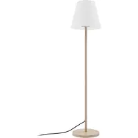 LUCANDE Jaimy -terassivalaisin, beige, metalli, 150 cm, E27, Kerma/meripihka, Synteettinen materiaali, Moderni