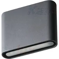 Kanlux S.A. Garto LED seinävalaisin IP54 8W 4000K grafiitinmusta