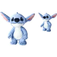 Disney Stitch Live Action Plush, 25Cm - Blue - ONE SIZE
