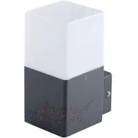 Kanlux S.A. Vadra 16 seinävalaisin IP44 E27 16cm antrasiitti