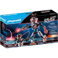 Playmobil Galaxy poliisi merirosvo robotti - 70024