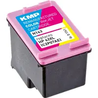 KMP – H163, Syaani, Magenta, Keltainen, Väriainepohjainen muste, 11,5 ml, 415 sivua (1741,4030)