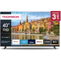 Thomson 40" Full HD Google TV 40FG2S14, musta