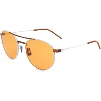 Italia Independent I I AXEL 0306 SUPER THIN 52/18/145 Valkoiset ja kuparinväriset metalliset aurinkolasit UNISEX I I AXEL 0306 SUPER THIN