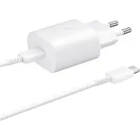 Samsung 25W USB-C laturin valkoinen