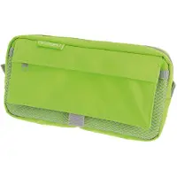 Herlitz 50039043, Pehmeä lyijykynäkotelo, Polyesteri, Vihreä, Yksivärinen, Velcro, Aikuinen