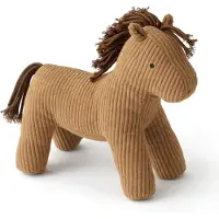 Kids Concept Vera Pehmeä Lelu Hevonen Brown Brown-OS Ruskea One Size Pojat, Tytöt
