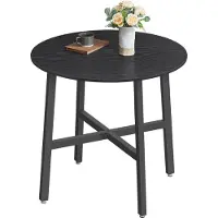 Songmics Ruokapöytä 80x75cm, musta
