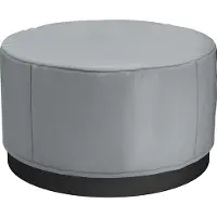 Vevor ulkoporeammeen suoja, 79 x 33 tuumaa / 2000 x 850 mm säänkestävä ja vedenpitävä poreammeen suoja, 420D kestävää Oxford-kangasta ja 950N repäisylujuus, pyöreät poreammeen suojat, harmaa