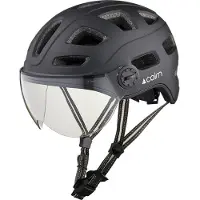 Cairn Quartz Visor, pyöräilykypärä, musta