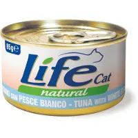 Life Cat Wet 24x85g Natural Adult kana Life Cat kissan märkäruoka
