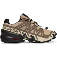 Salomon Men's Speedcross 6 Natural / Black / Almond Milk Juoksukengät 46 ⅔
